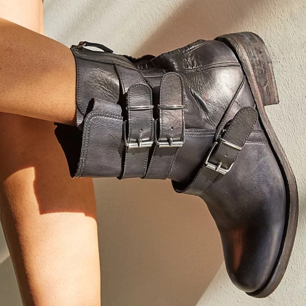 Free People Sunbelt Santa Fe Moto Boots